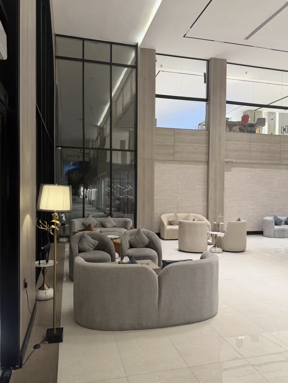 Lobby seating
